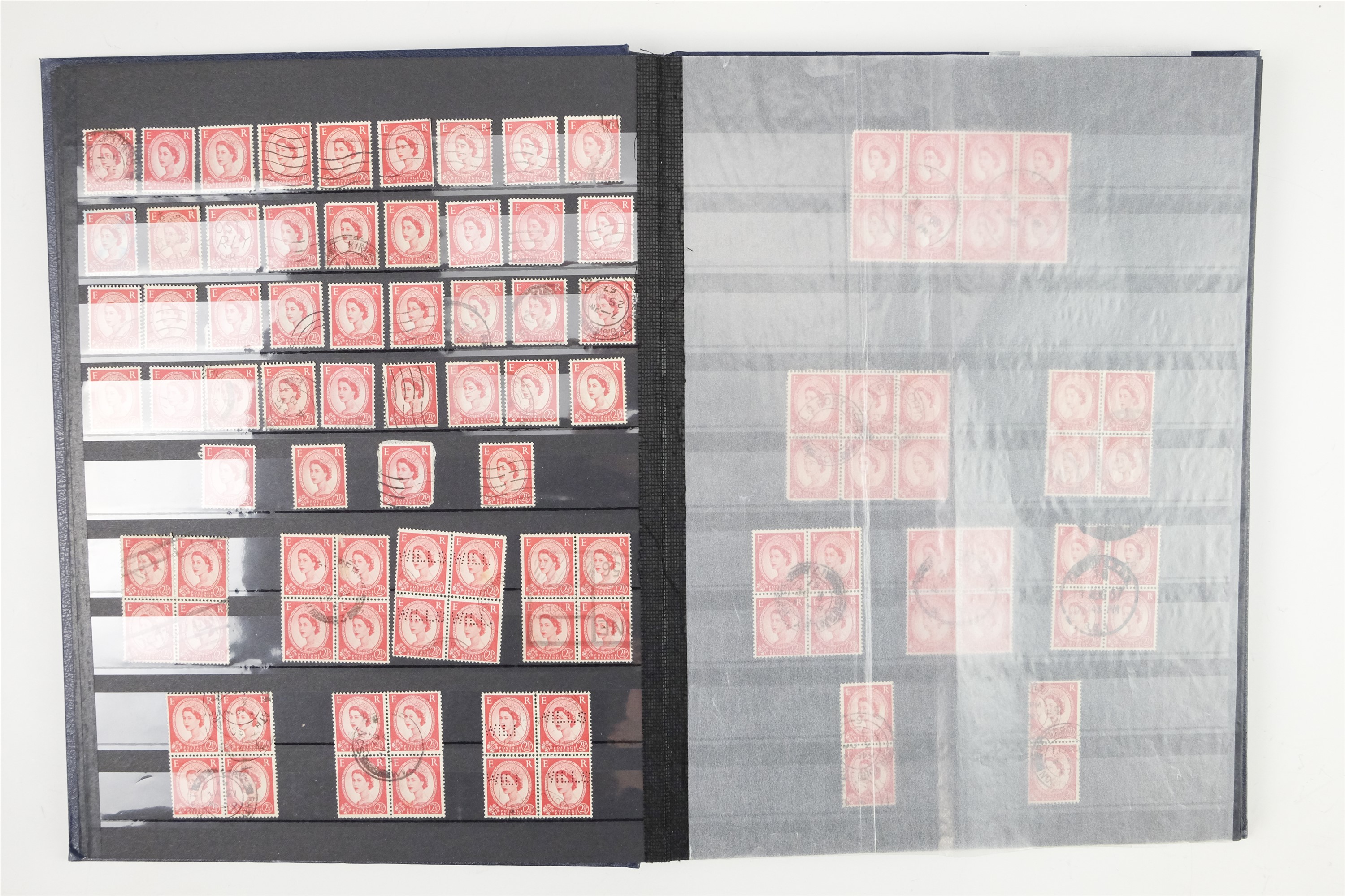 Six hingeless albums of largely GB QEII stamps, comprising definitives, commemoratives, decimal - Image 28 of 90