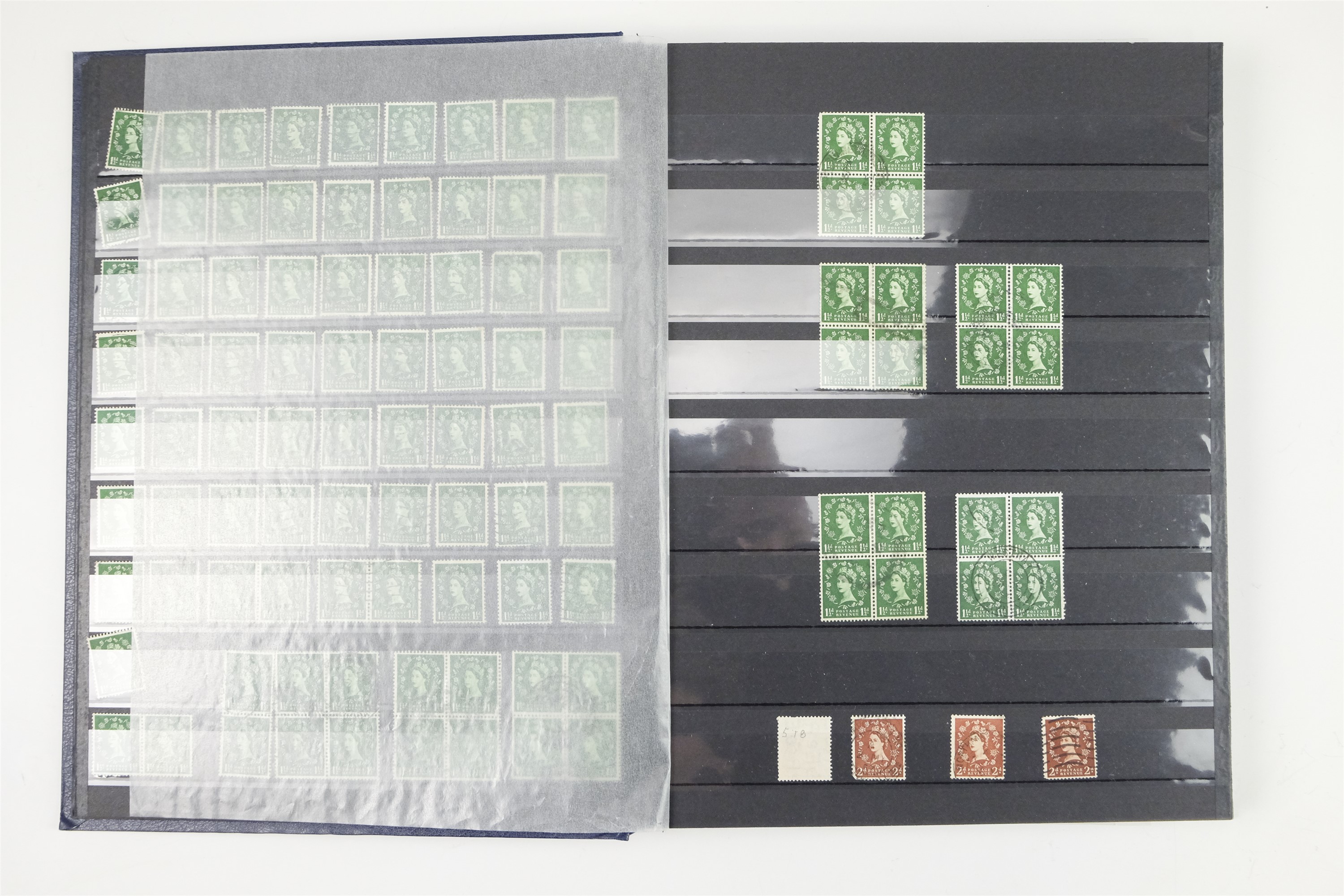 Six hingeless albums of largely GB QEII stamps, comprising definitives, commemoratives, decimal - Image 27 of 90