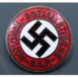 A German Third Reich NSDAP party member's lapel badge