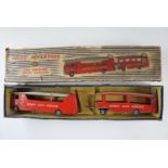 A boxed Dinky Supertoys car carrier with trailer, no 983