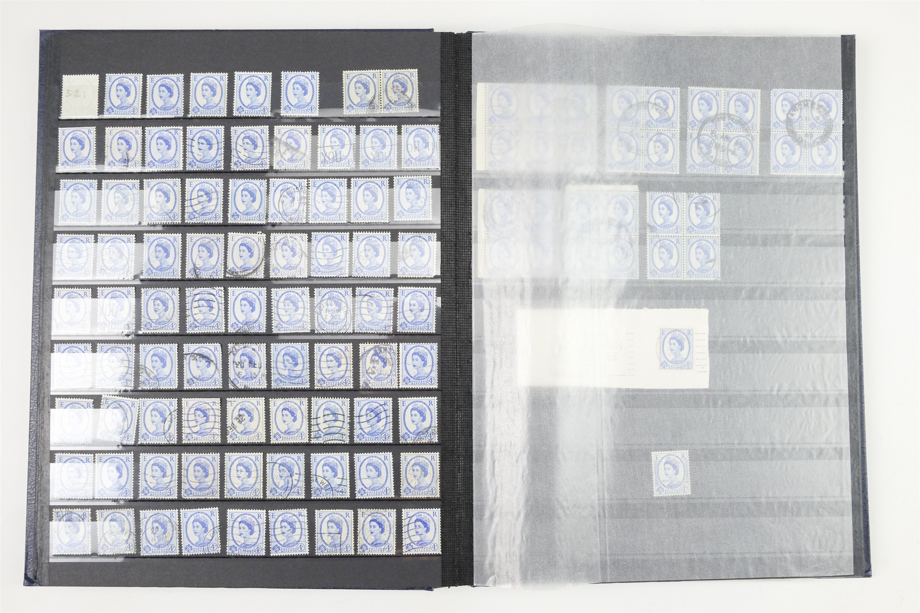Six hingeless albums of largely GB QEII stamps, comprising definitives, commemoratives, decimal - Image 30 of 90