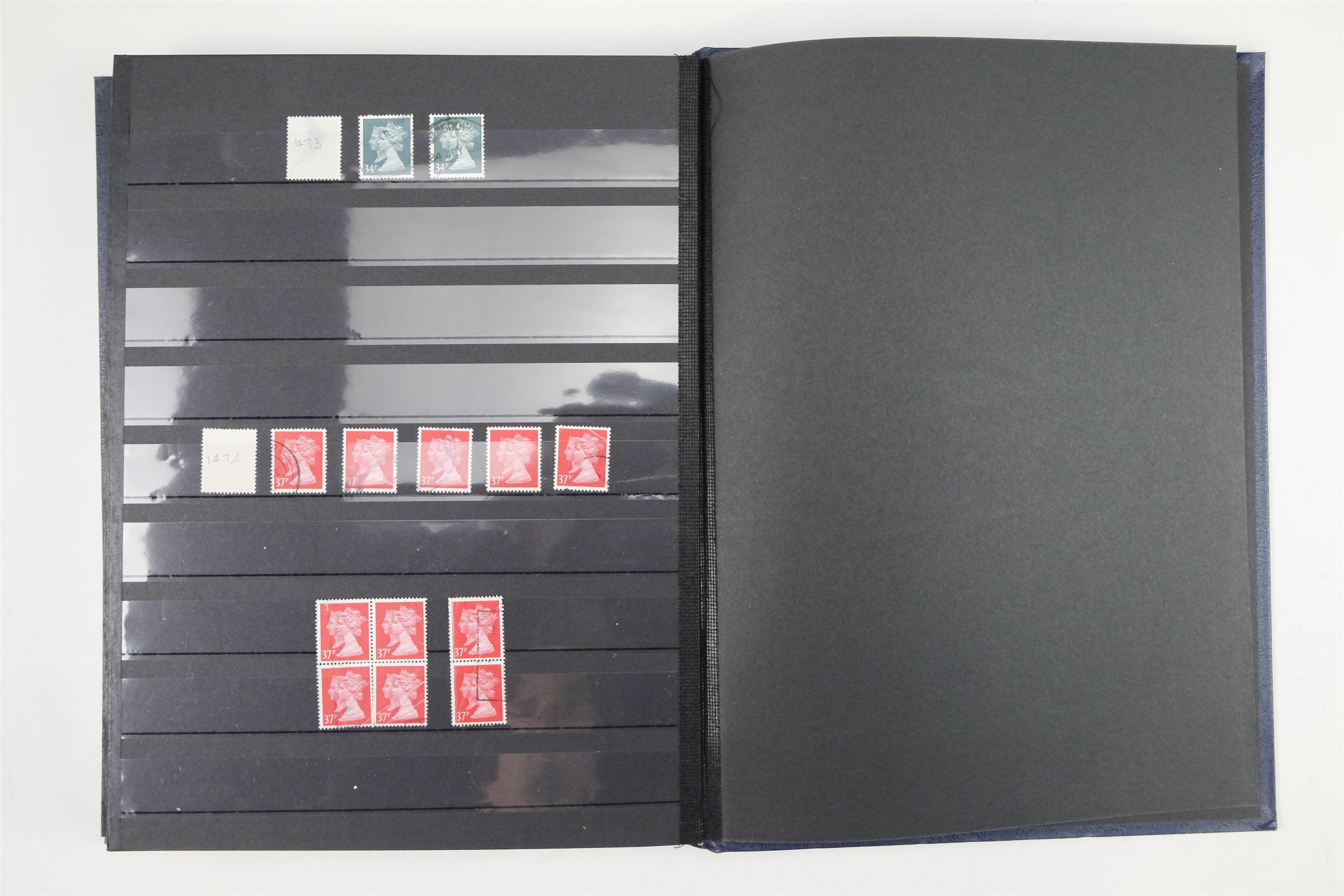 Six hingeless albums of largely GB QEII stamps, comprising definitives, commemoratives, decimal - Image 39 of 90