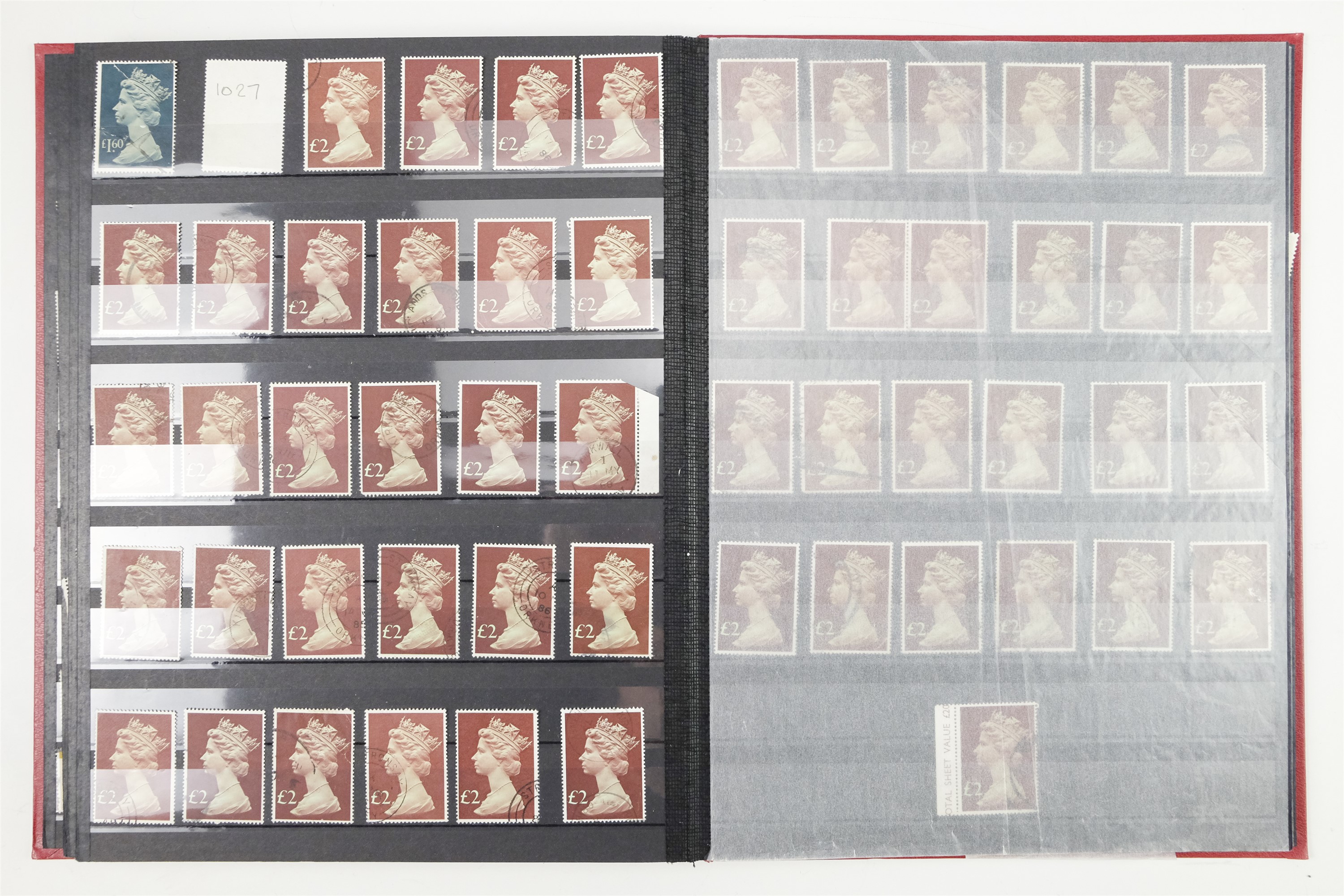 Six hingeless albums of largely GB QEII stamps, comprising definitives, commemoratives, decimal - Image 68 of 90