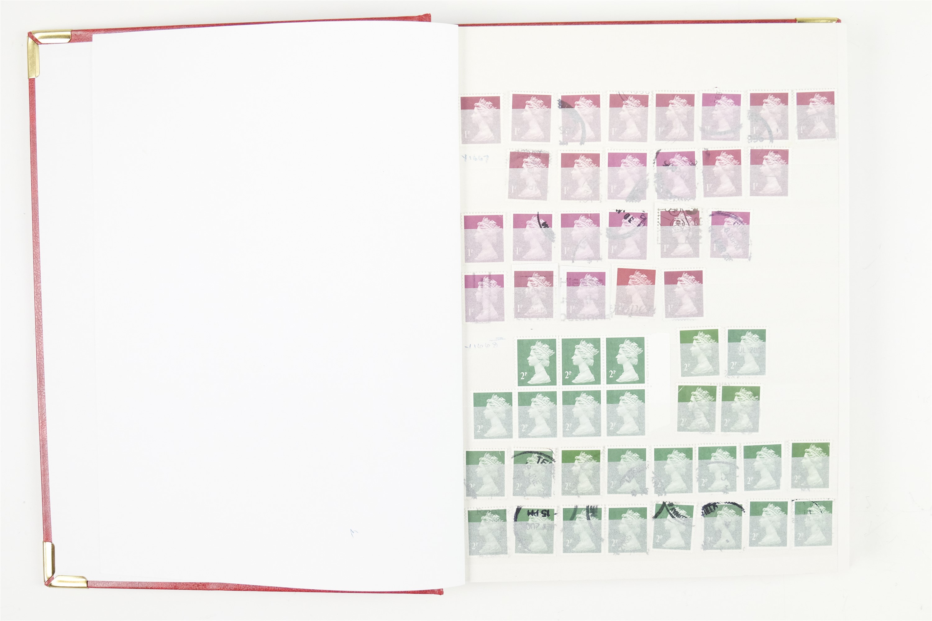 Six hingeless albums of largely GB QEII stamps, comprising definitives, commemoratives, decimal - Image 12 of 90