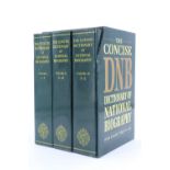 The Concise Dictionary of National Biography, OUP, 1992, three vols, soft covers in slip case