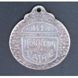 A French "Honneur et Patrie" 1914 - 1915 medallion