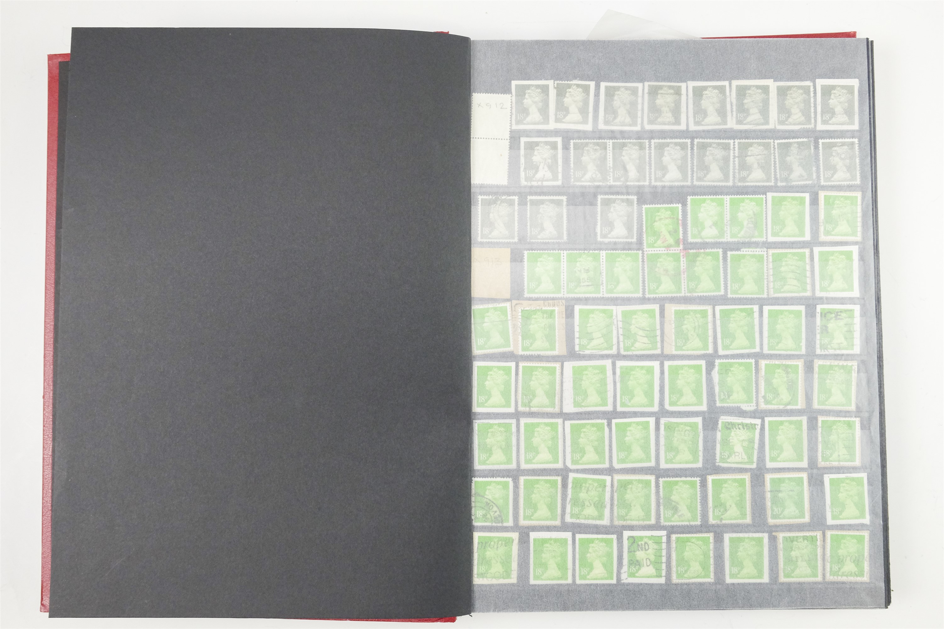Six hingeless albums of largely GB QEII stamps, comprising definitives, commemoratives, decimal - Image 59 of 90