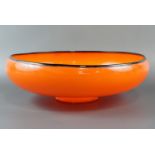 A Loetz glass bowl by Povolny, 30 cm