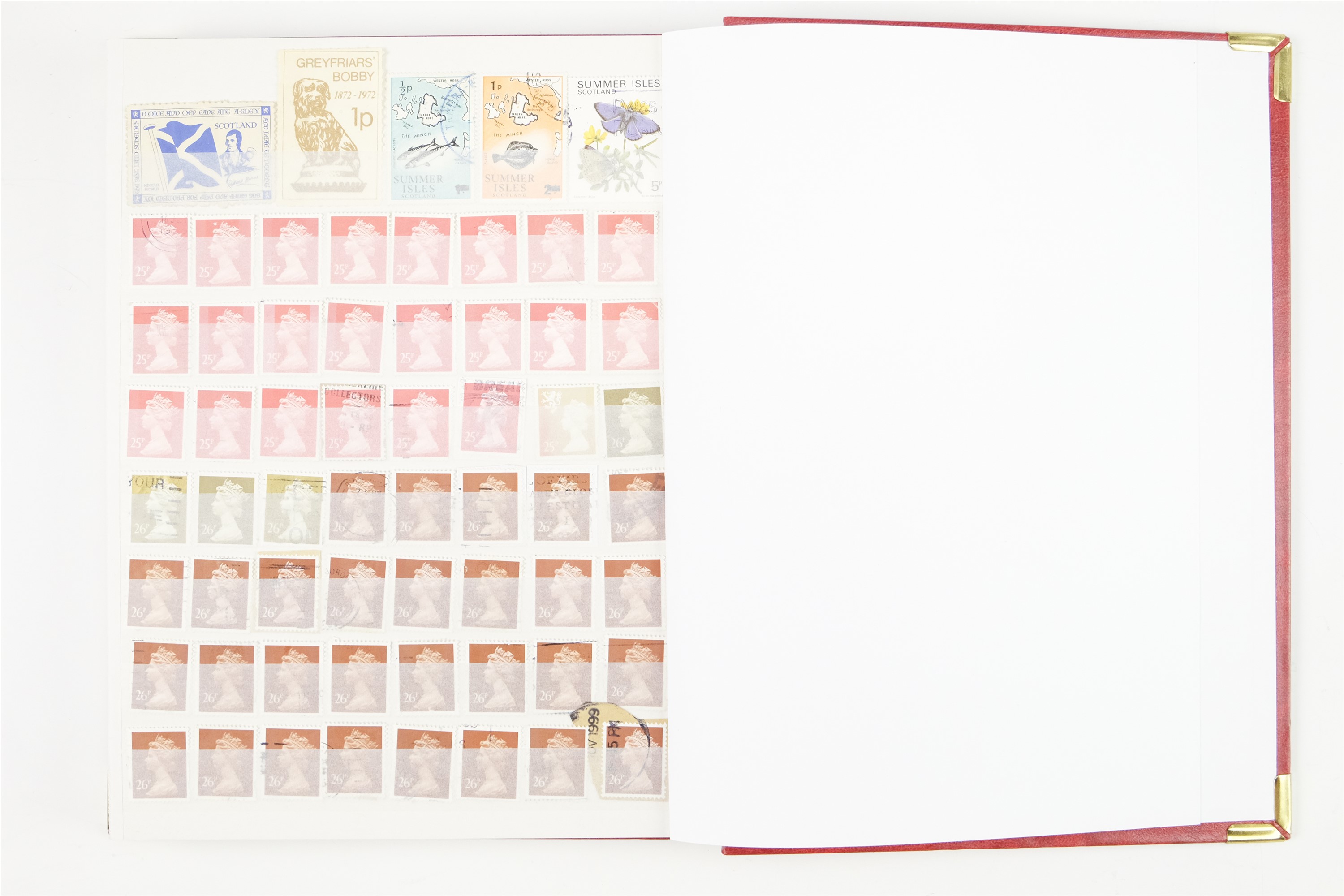Six hingeless albums of largely GB QEII stamps, comprising definitives, commemoratives, decimal - Image 22 of 90