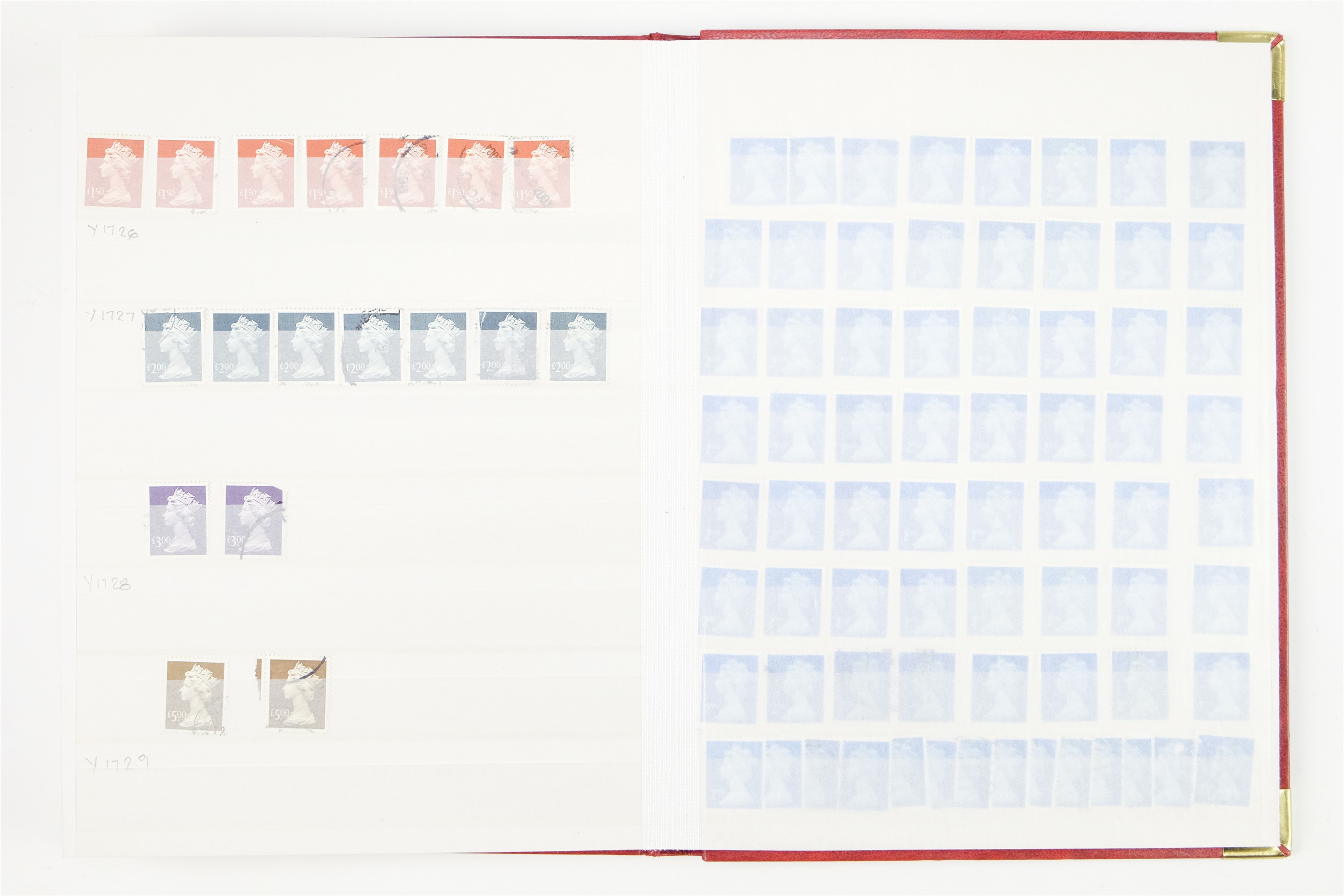 Six hingeless albums of largely GB QEII stamps, comprising definitives, commemoratives, decimal - Image 19 of 90