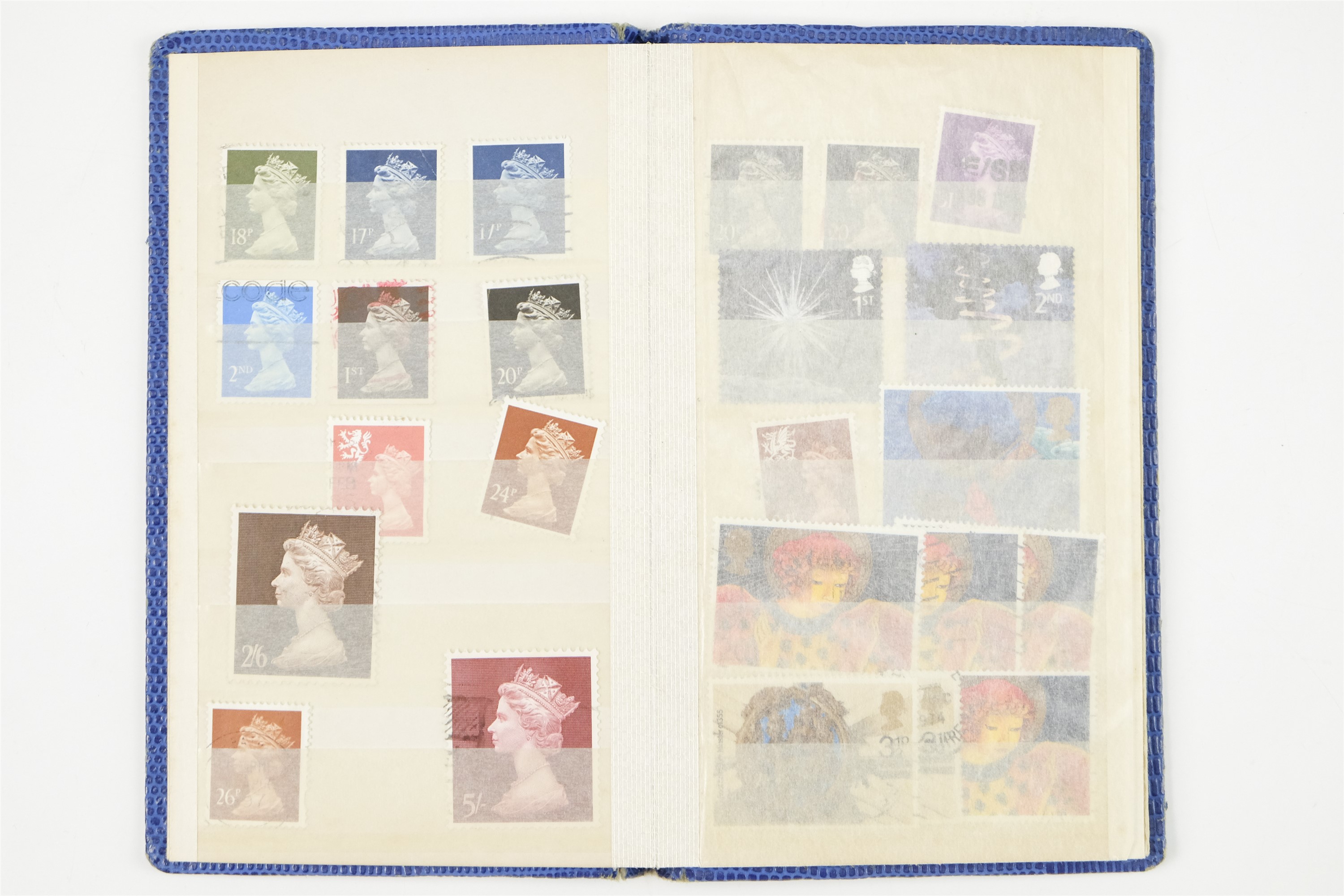 Six hingeless albums of largely GB QEII stamps, comprising definitives, commemoratives, decimal - Image 6 of 90