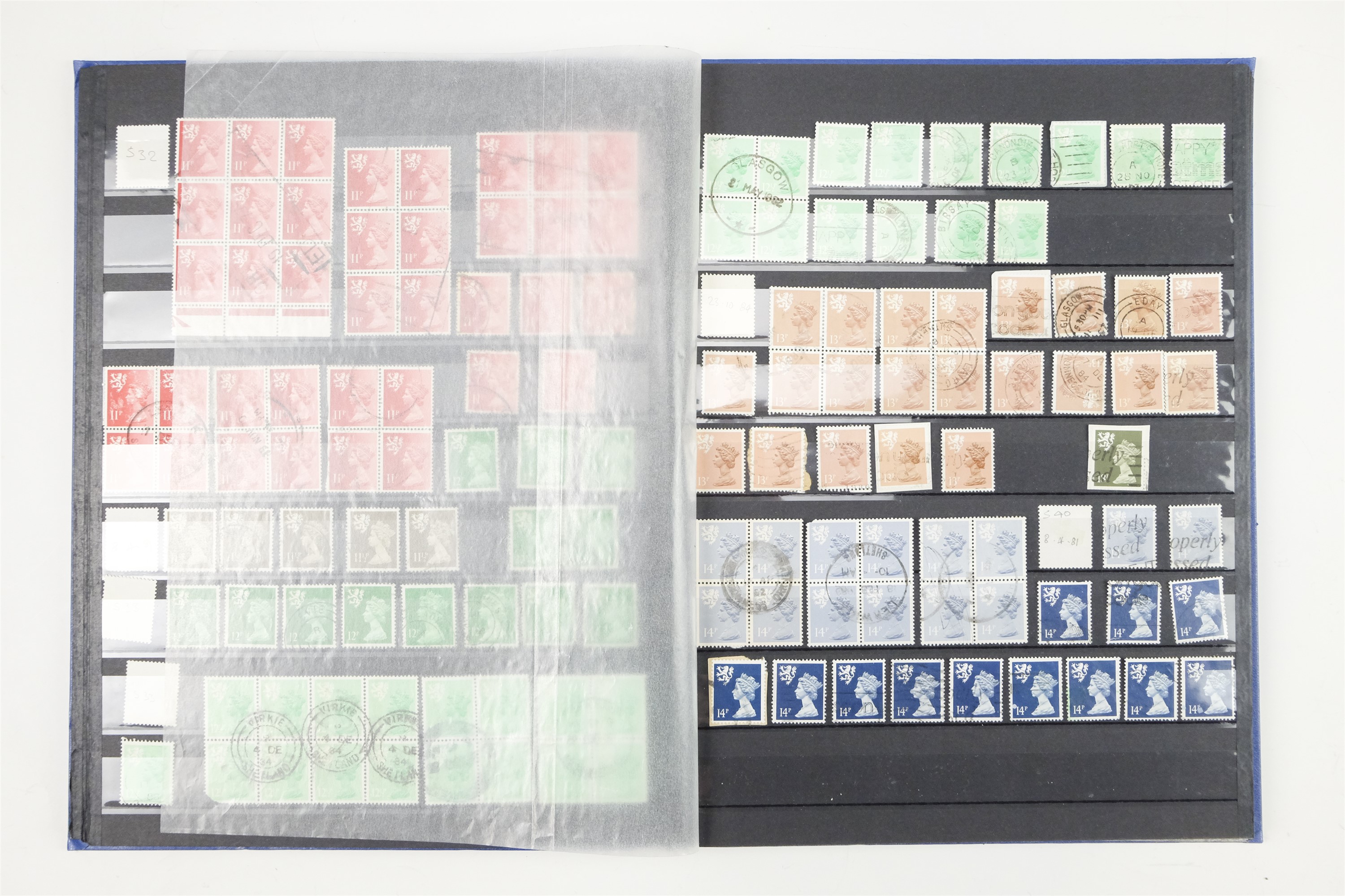 Six hingeless albums of largely GB QEII stamps, comprising definitives, commemoratives, decimal - Image 49 of 90