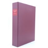 Folio Society, "The Letterpress Shakespeare, Othello", bound by G Lachenmaier in gilt red half