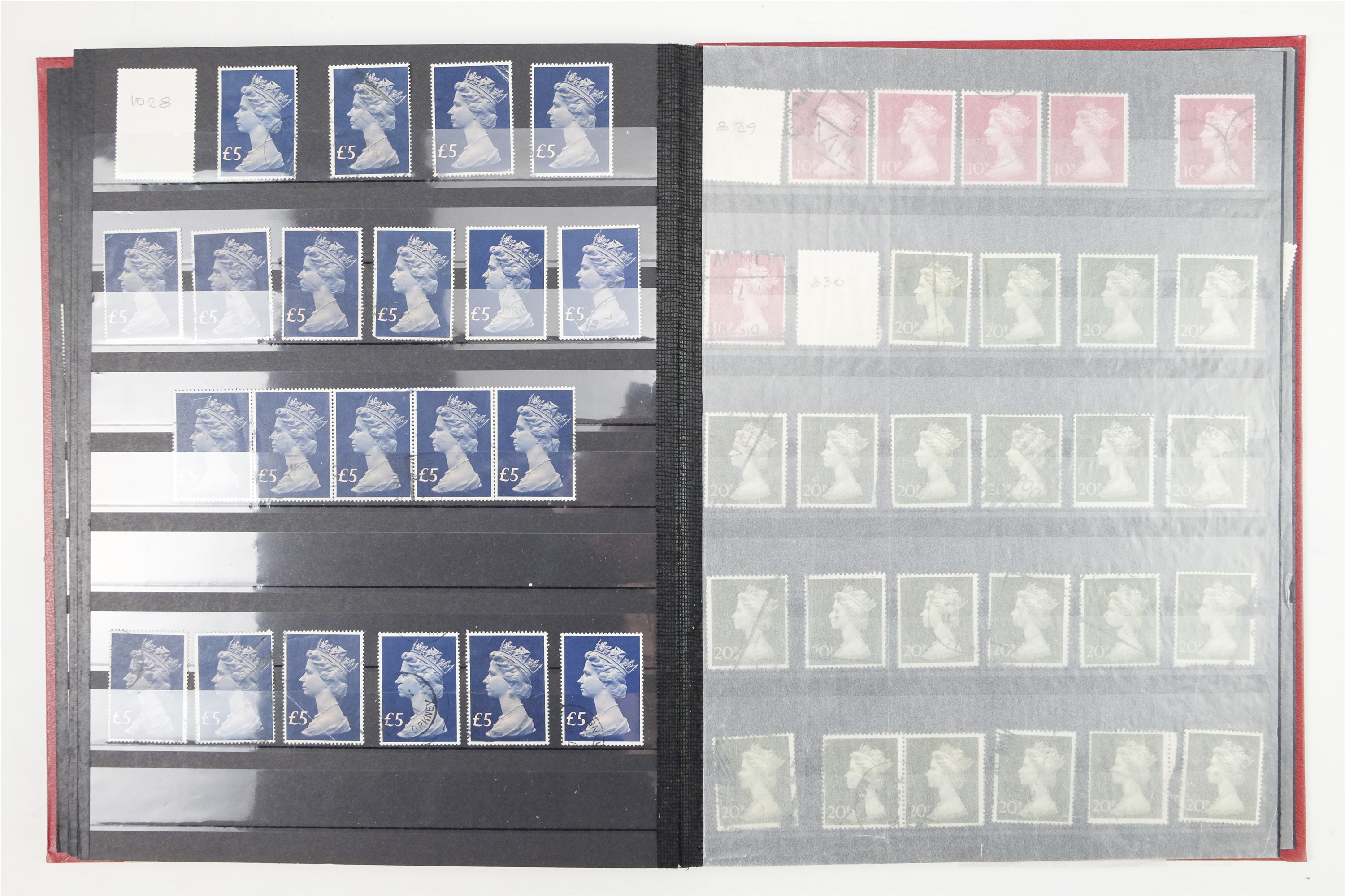 Six hingeless albums of largely GB QEII stamps, comprising definitives, commemoratives, decimal - Image 69 of 90