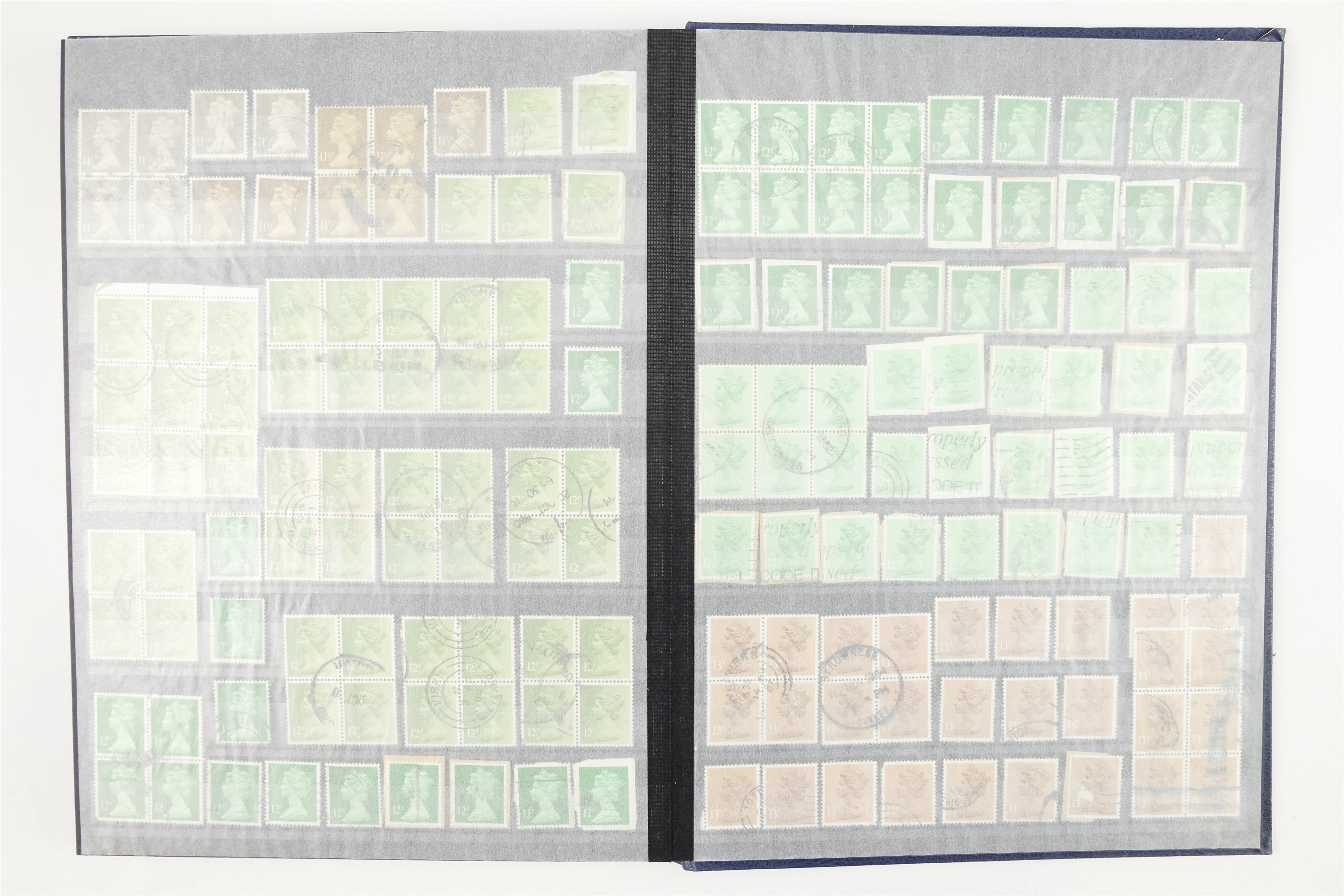 Six hingeless albums of largely GB QEII stamps, comprising definitives, commemoratives, decimal - Image 87 of 90