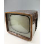 A 1950s Marconiphone television, model no VT 157 with laminated case and Bakelite fittings, 48 cm