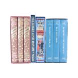 A group of Folio Society books on Victorian history and the empire including Morris, "Pax