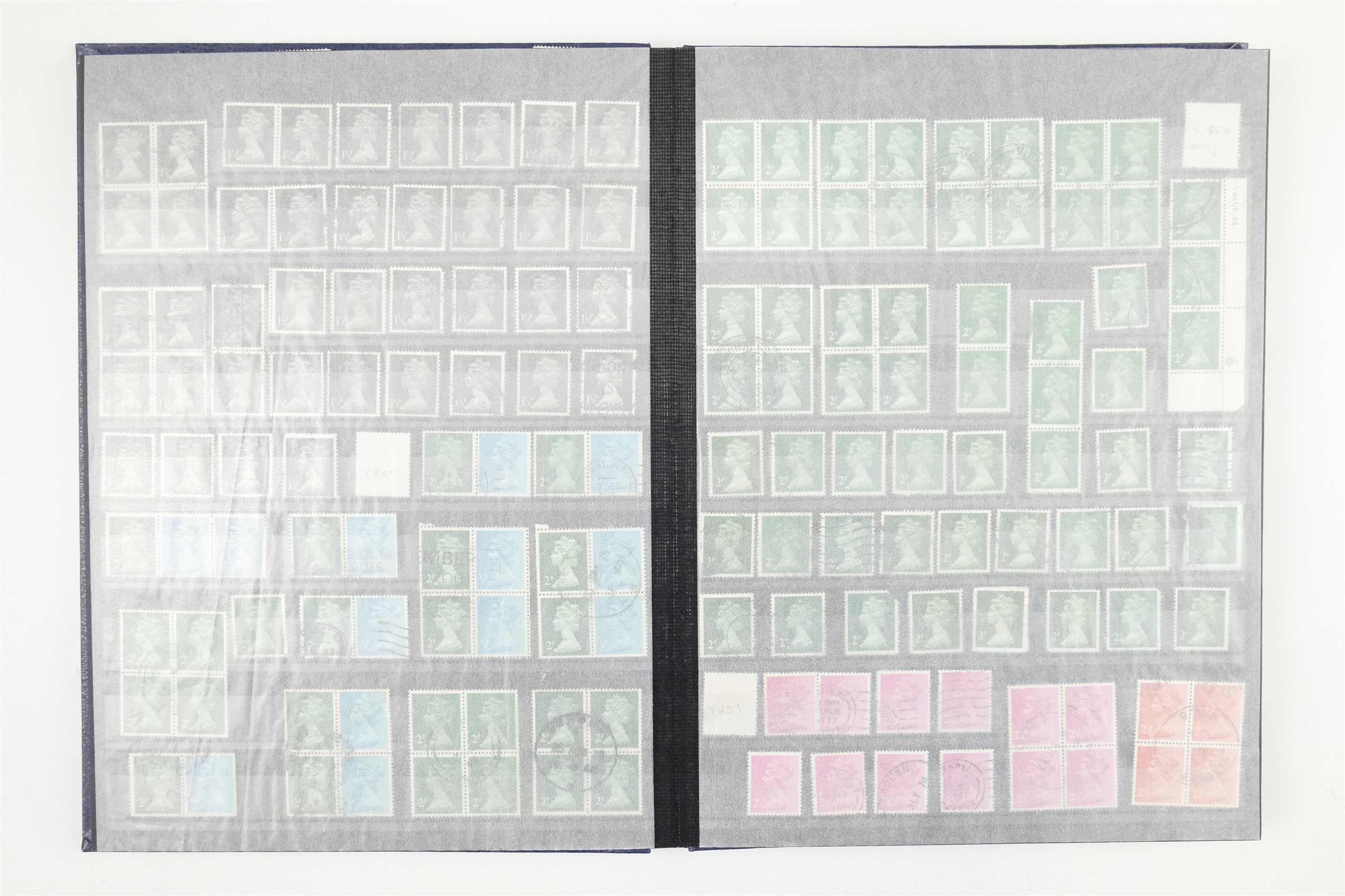 Six hingeless albums of largely GB QEII stamps, comprising definitives, commemoratives, decimal - Image 81 of 90