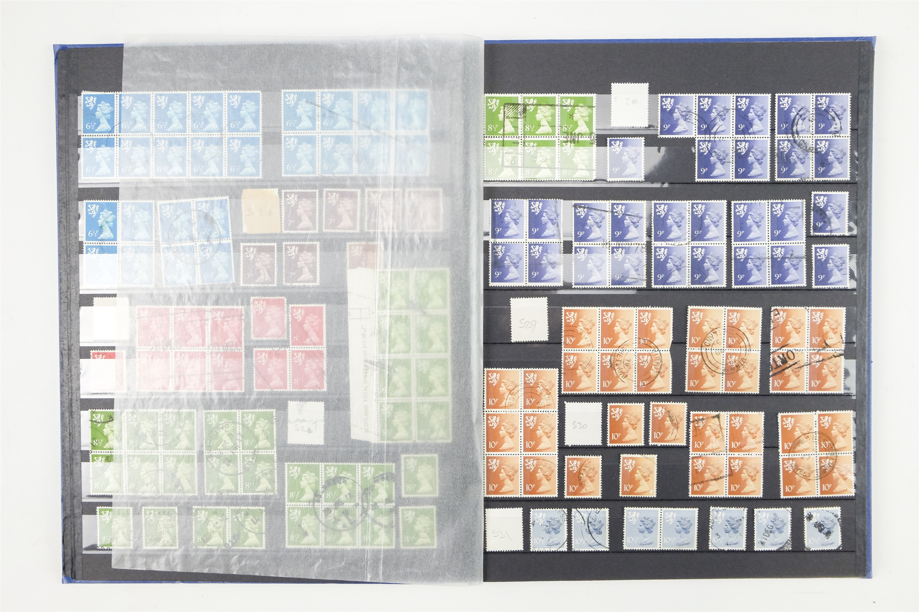 Six hingeless albums of largely GB QEII stamps, comprising definitives, commemoratives, decimal - Image 48 of 90