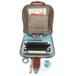 An Imperial Good Companion portable typewriter