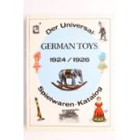 German Toys. Der Universal-Spielwaren-Katalog 1924/1926, reprinted from original German catalogs