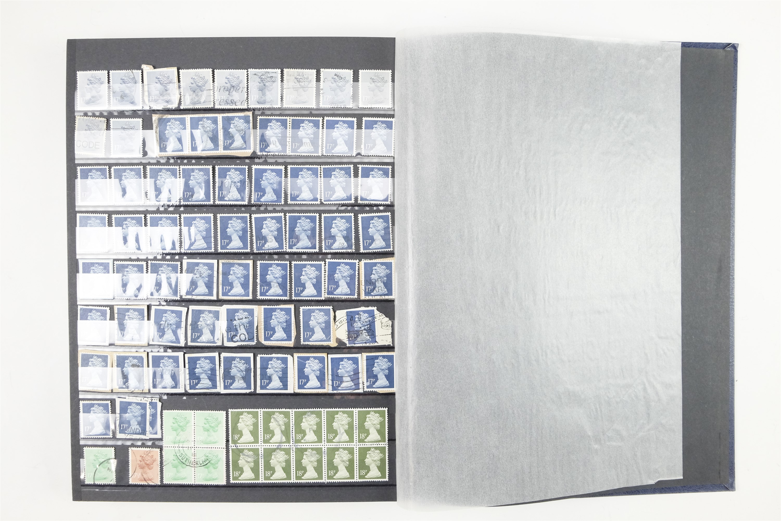 Six hingeless albums of largely GB QEII stamps, comprising definitives, commemoratives, decimal - Image 90 of 90