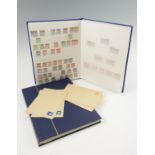Two hingeless albums containing a collection of Victorian and later GB largely definitive stamps,