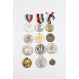 A collection of Victorian and later Royal commemorative medallions