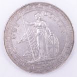 A 1903 Hong Kong trade dollar coin