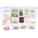 [ Cigarette and Collectors' Cards ] A large quantity of assorted cards pertaining to aircraft, cars,