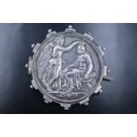 A brooched Crimea Medal to H E Askey, Pte, RMI, HMS Charybdis"