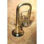 A late 20th Century cased brass euphonium, 'Sonara' by B and S
