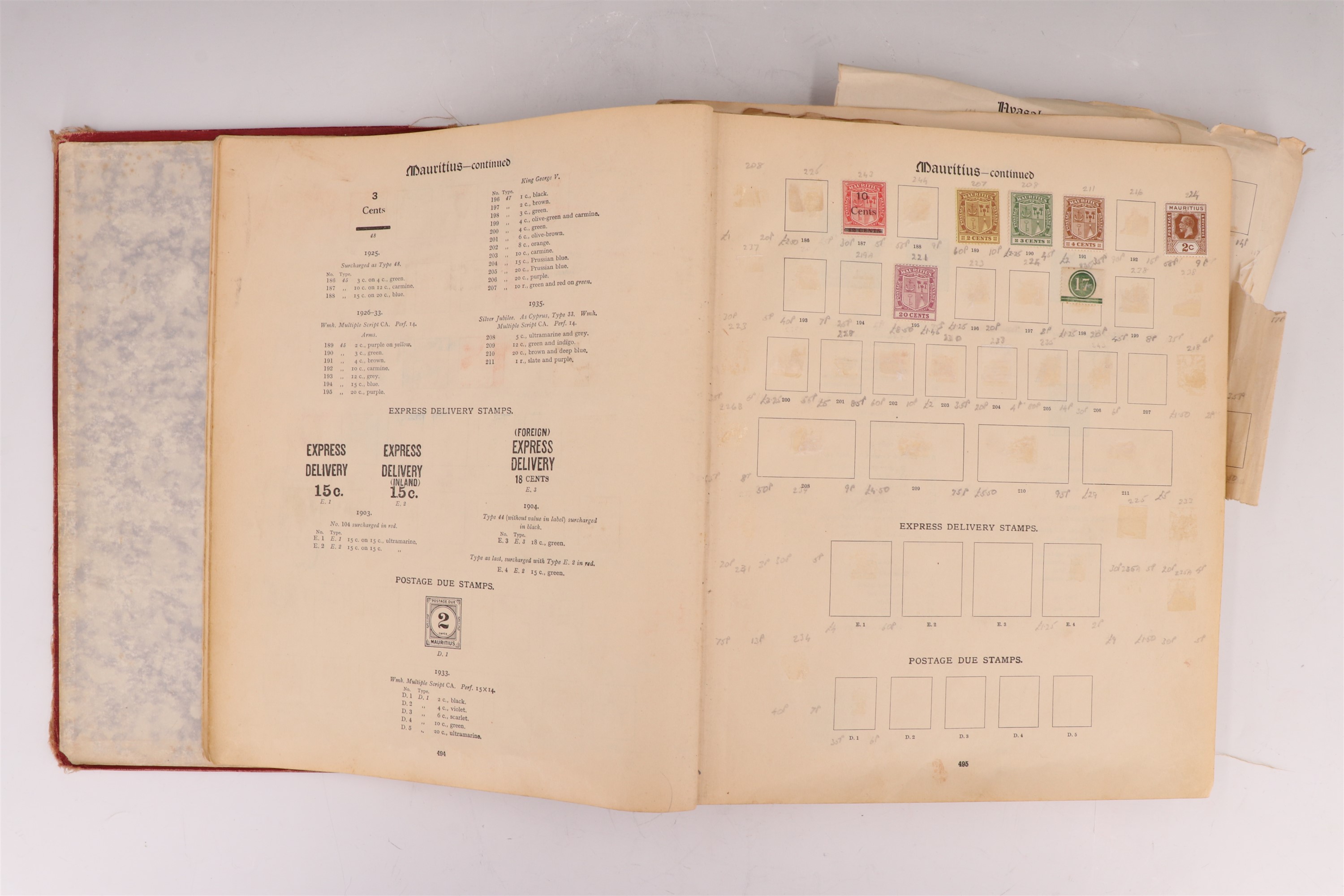 Two Stanley Gibbons albums of Victorian and later GB and world stamps, including perforate 1d - Image 6 of 19