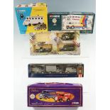 A Corgi Classics diecast model RM560 Stagecoach together with Hampshire Police Set, Cadbury's