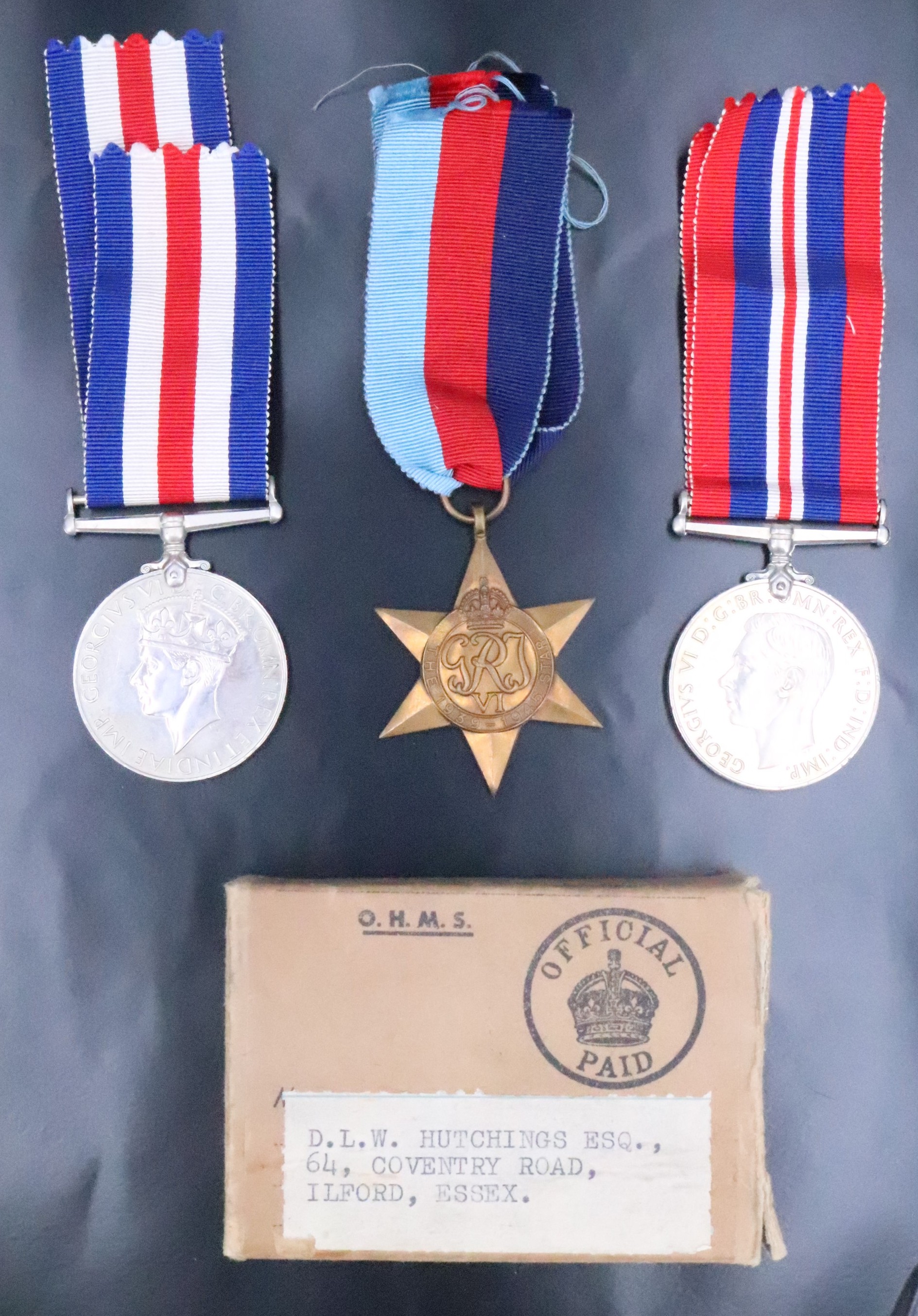 A Second World War campaign medal group including France & German Star, in Air Ministry carton