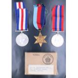 A Second World War campaign medal group including France & German Star, in Air Ministry carton