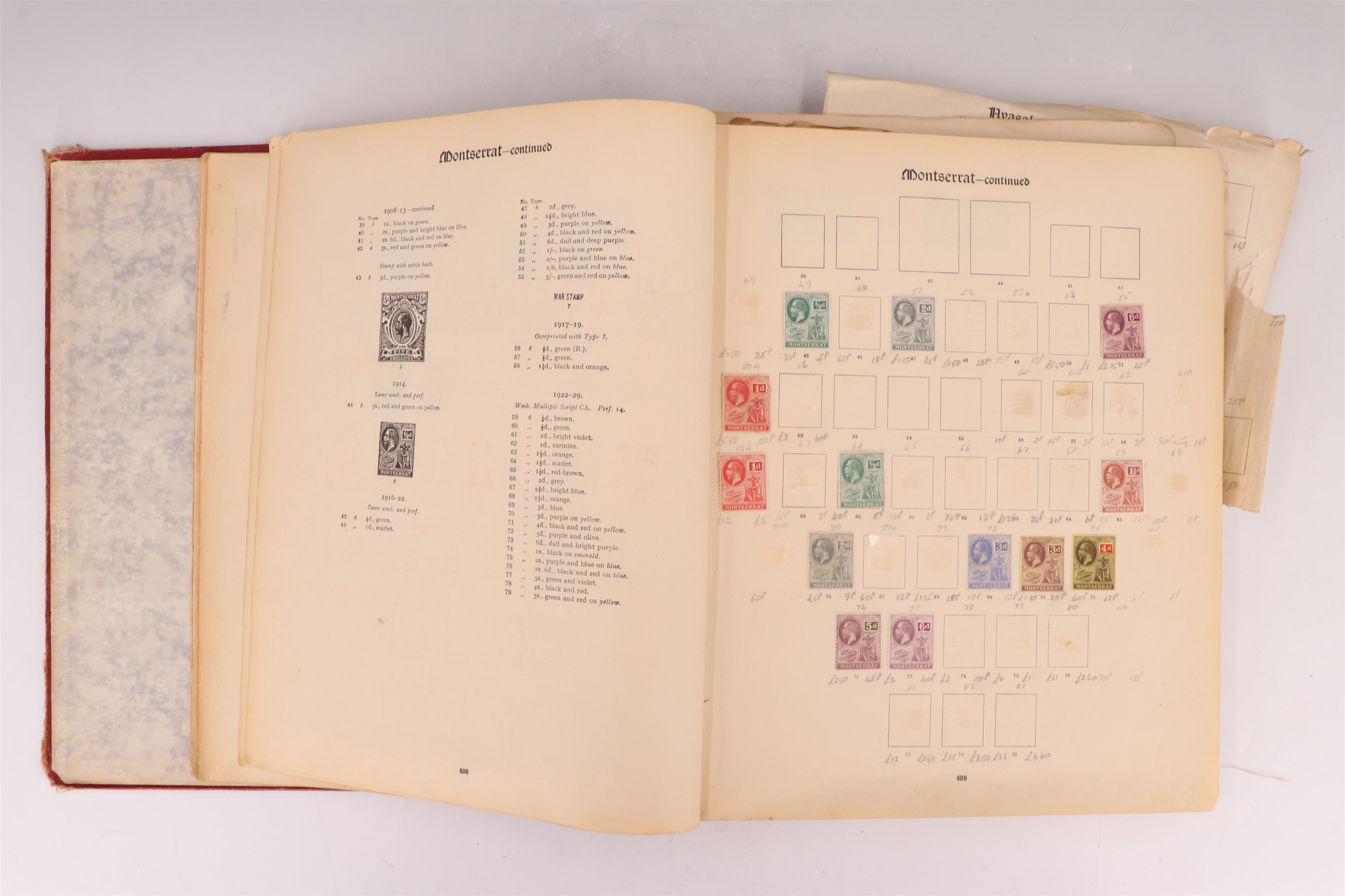 Two Stanley Gibbons albums of Victorian and later GB and world stamps, including perforate 1d - Image 8 of 19