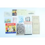 Victorian and early 20th Century sundry items including a Rent Book, Drivers Licence, etc
