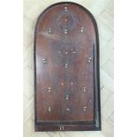 A vintage bagatelle game, 76 cm