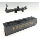 A boxed Riflescope nitrogen charged telescopic sight, 23 cm