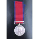 A Military General Service Medal with one clasp to Jas Leeper, 34th Foot