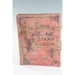 An early 20th Century stamp album, GB and world, including 34 1d reds