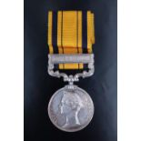 A South Africa Medal with 1879 clasp to Corpl, G S O'Brien, 2nd Cape Yeomanry