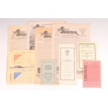 A small group of military ephemera including Ration Books, an Identity Card, Clothing Book, "The