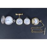 Four late 20th Century pocket / fob watches