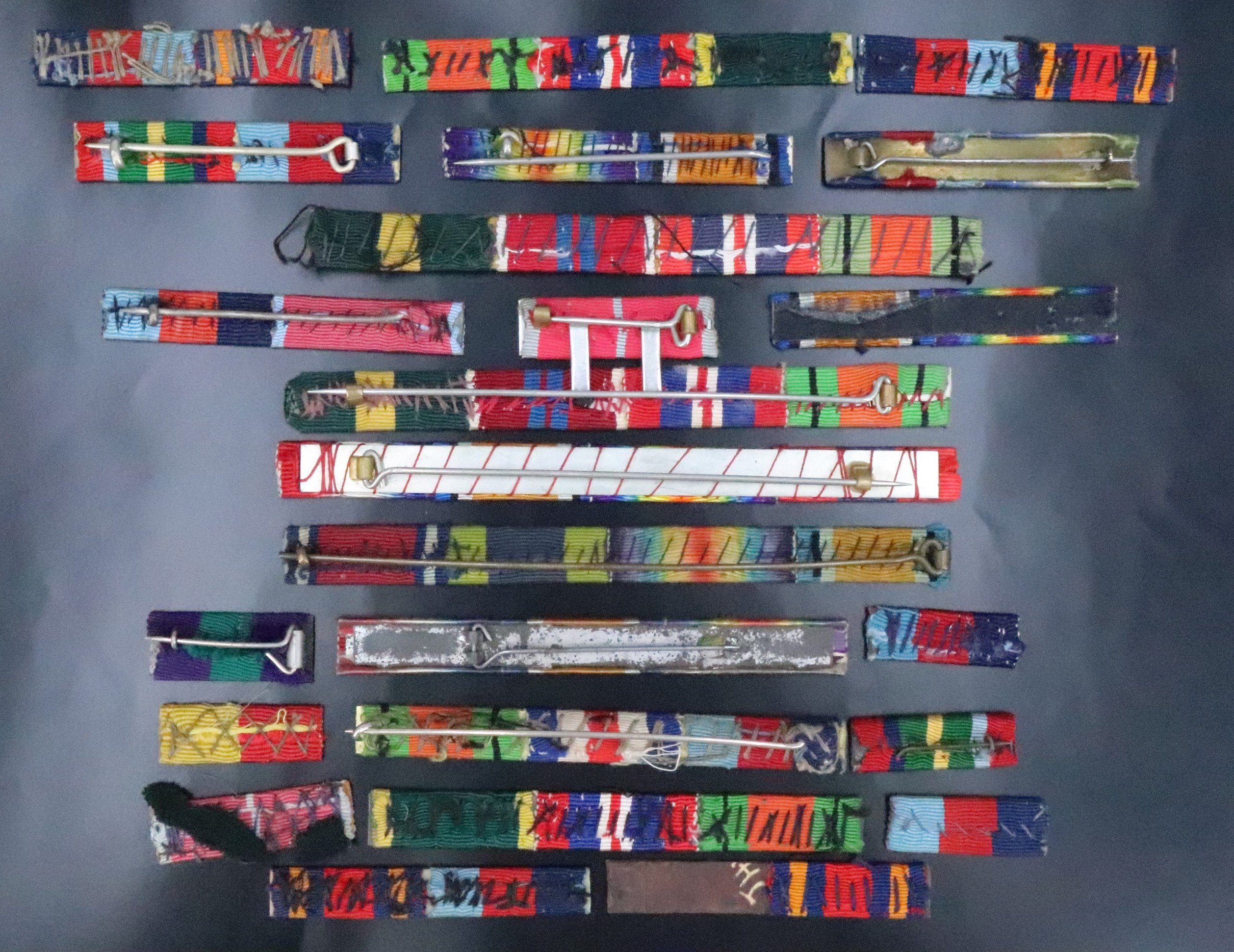 A group of medal ribbon bars - Image 2 of 2