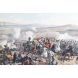Light Cavalry Charge at Balaklava, a study of Sir G Wombwell being taken captive by Cossacks,