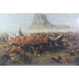 After Charles Edwin Fripp (1854 - 1906) "Isandhlwana, 2nd January 1879", a study of the battle