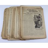 A quantity of 1930s 'The Children's Newspaper', edited by Arthur Mee, together with period women's