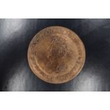 A Duke of Wellington copper commemorative / Picard's Peninsular Halfpenny token, 27 mm